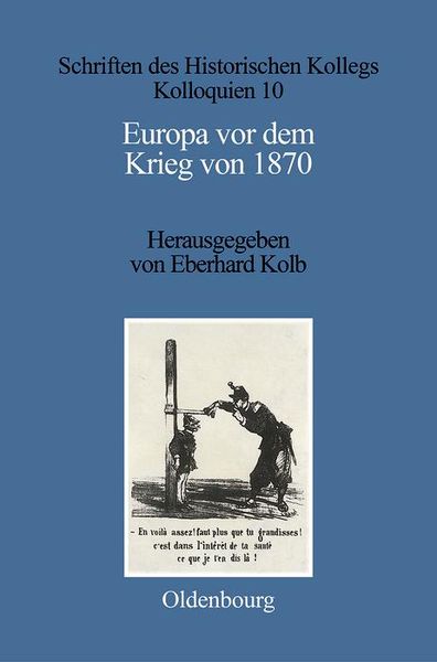 Produktbild: Europa vor dem Krieg von 1870