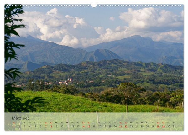 Produktbild: BEKANNTES UND UNBEKANNTES KOLUMBIEN (Wandkalender 2026 DIN A2 quer), CALVENDO Monatskalender