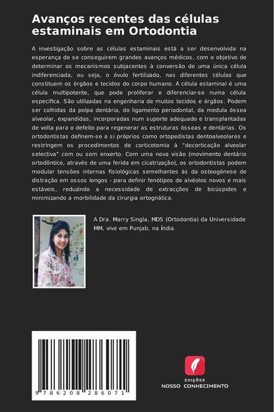 Produktbild: Avan&ccedil;os recentes das c&eacute;lulas estaminais em Ortodontia