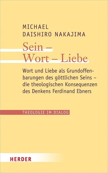 Produktbild: Sein &ndash; Wort &ndash; Liebe