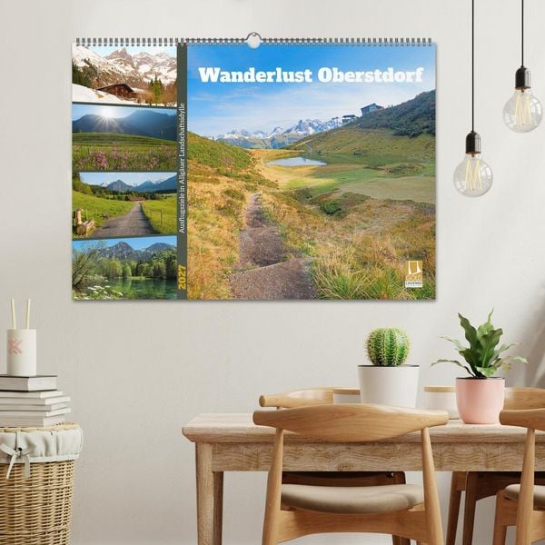 Produktbild: Wanderlust Oberstdorf (Wandkalender 2027 DIN A2 quer), CALVENDO Monatskalender