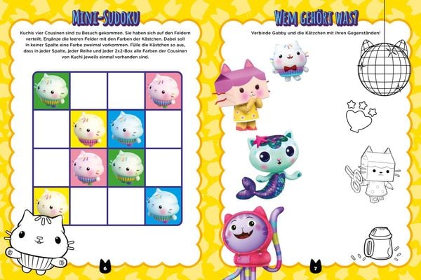 Produktbild: Gabby's Dollhouse: Zauberhafter Spiel- und Rätselspaß