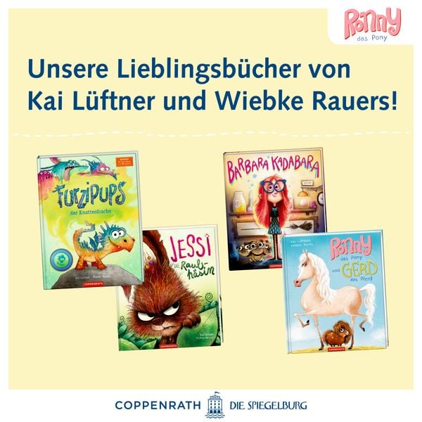Produktbild: Ronny, das Pony, und Gerd, das Pferd
