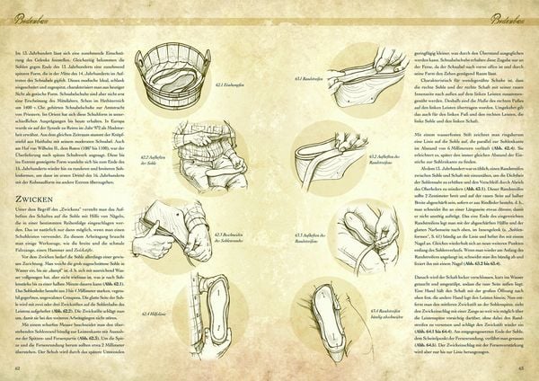 Produktbild: Kleidung des Mittelalters selbst anfertigen &ndash; Schuhe des Hoch- und Sp&auml;tmittelalters