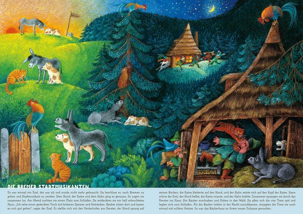 Produktbild: Meine wunderbare M&auml;rchenwelt Wimmelbuch (Pappbilderbuch)