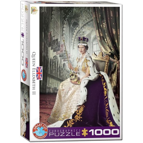 Produktbild: K&ouml;nigin Elizabeth II 1000 Teile