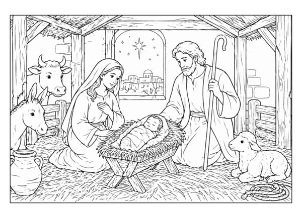 Produktbild: Bibel Malbuch f&uuml;r Kinder ab 8 Jahren und Erwachsene mit 74 wundersch&ouml;nen Ausmalmotiven aus dem Alten und Neuen Testament