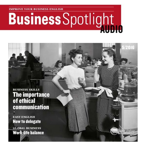 Produktbild: Business-Englisch lernen Audio - Ethische Kommunikation