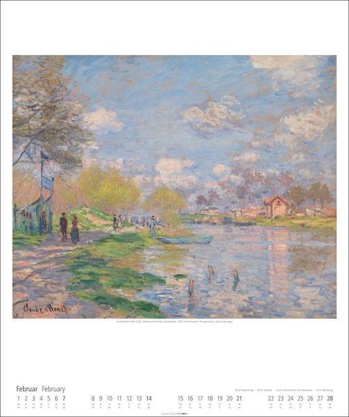 Produktbild: Claude Monet Kalender 2027