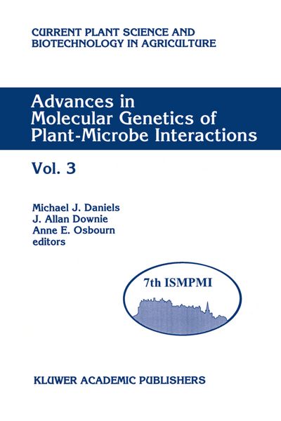 Produktbild: Advances in Molecular Genetics of Plant-Microbe Interactions