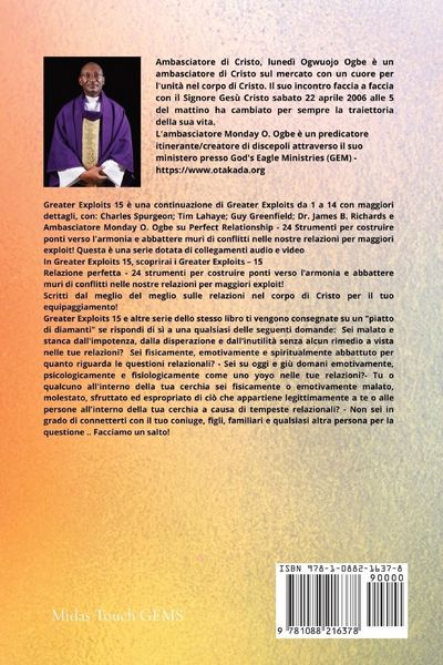 Produktbild: Greater Exploits - 15 - Relazione perfetta - 24 strumenti per costruire ponti verso l'armonia