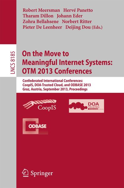 Produktbild: On the Move to Meaningful Internet Systems: OTM 2013 Conferences