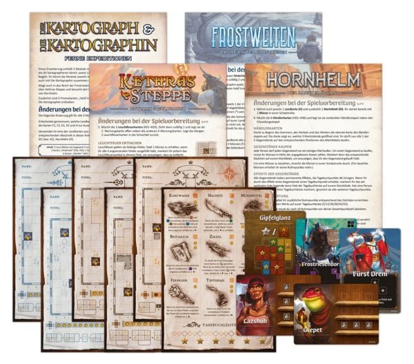 Produktbild: Der Kartograph & Die Kartographin: Ferne Expeditionen (Erweiterung)