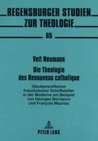 Produktbild: Die Theologie des Renouveau catholique