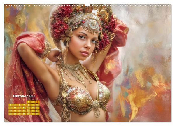 Produktbild: Der Zauber des Orients - Poetische Fantasiewerke (Wandkalender 2027 DIN A2 quer), CALVENDO Monatskalender