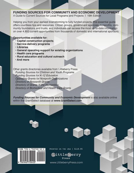 Produktbild: Funding Sources for Community and Economic Development