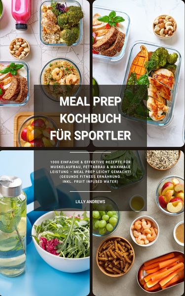 Produktbild: Meal Prep Kochbuch Sportler: 1000 Rezepte f&uuml;r Muskelaufbau