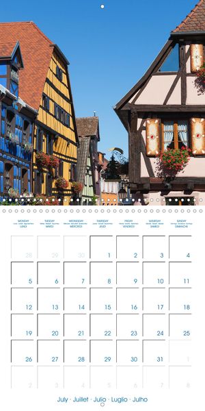 Produktbild: Wojciech, G: France Alsace - Charming Wine Region (Wall Cale