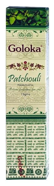 Produktbild: R&auml;ucherst&auml;bchen Goloka "Patchouli" 15gr.