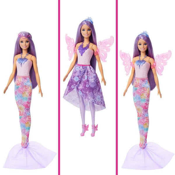 Produktbild: Barbie 3-in-1 Fantasy Puppe