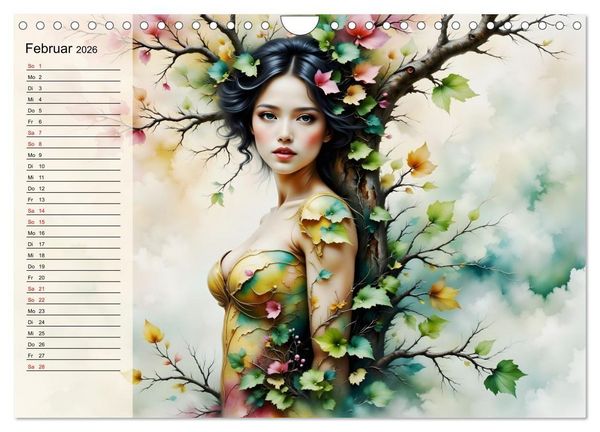 Produktbild: Waldgeborene Eleganz (Wandkalender 2026 DIN A4 quer), CALVENDO Monatskalender