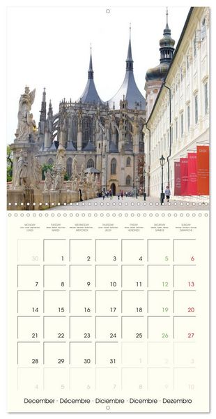 Produktbild: Highlights in the Czech Republic (Wall Calendar 2026 12 &times; 12 Inch) CALVENDO 12 Month Wall Calendar