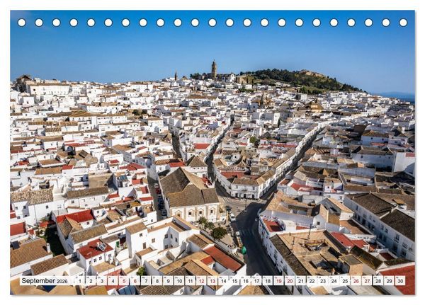 Produktbild: Spanien - Costa de la Luz (Tischkalender 2026 DIN A5 quer), CALVENDO Monatskalender