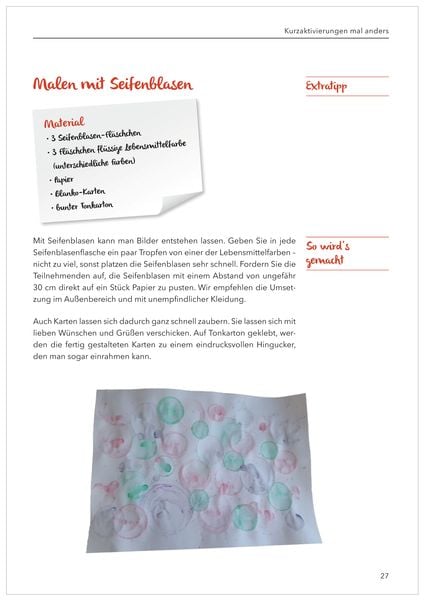 Produktbild: Kurzaktivierungen mal anders. Beliebte und einf&uuml;hlsame 10-Minuten-Aktivierungen f&uuml;r Senioren. Mit Kopiervorlagen und Materialkisten f&uuml;r Aktivierungen.