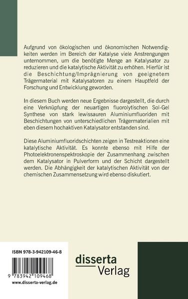 Produktbild: Nanostrukturierte Aluminiumfluoridschichten