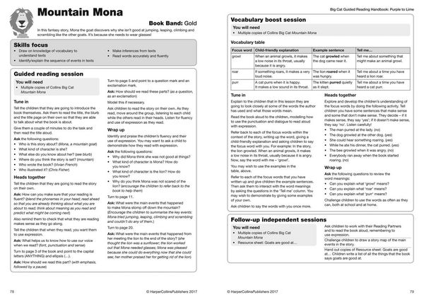 Produktbild: Collins Big Cat - Guided Reading Handbook Orange to Lime