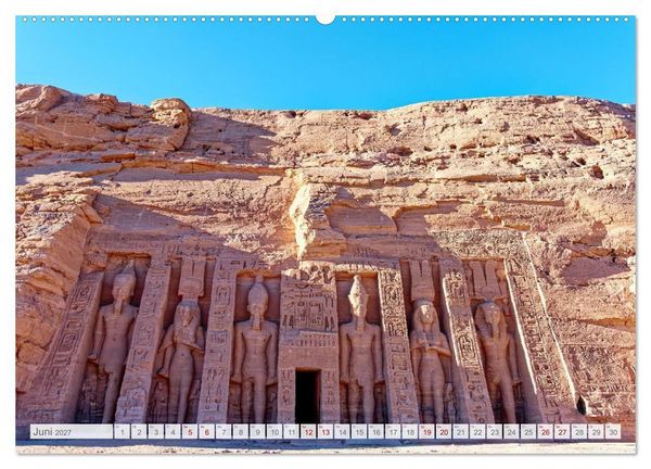 Produktbild: Das Erbe des Nils - Eine Reise zur Wiege der Menschheit (hochwertiger Premium Wandkalender 2027 DIN A2 quer), Kunstdruck in Hochglanz