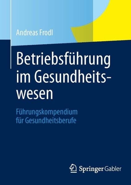 Produktbild: Betriebsf&uuml;hrung im Gesundheitswesen
