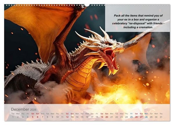 Produktbild: Positive new start after divorce (Wall Calendar 2026 DIN A2 landscape), CALVENDO 12 Month Wall Calendar
