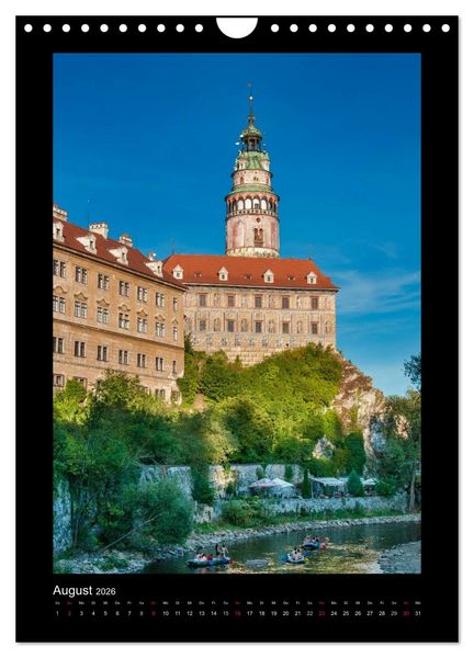 Produktbild: Cesky Krumlov Krumau (Wandkalender 2026 DIN A4 hoch), CALVENDO Monatskalender
