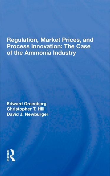 Produktbild: Regulation, Market Prices, And Process Innovation