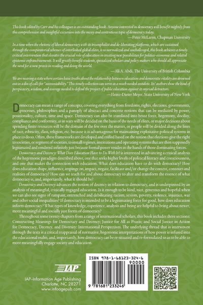 Produktbild: Democracy and Decency