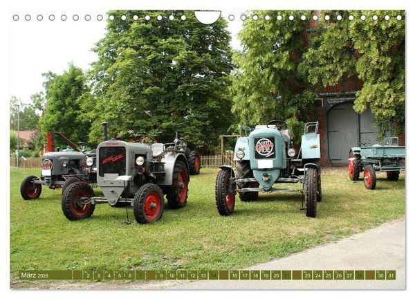 Produktbild: Traktoren - Altgediente Veteranen (Wandkalender 2026 DIN A4 quer), CALVENDO Monatskalender
