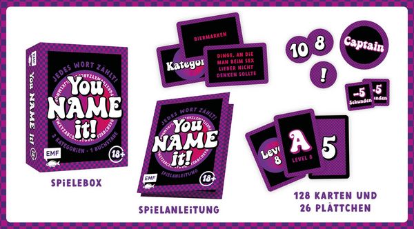 Produktbild: Kartenspiel: You name it! &ndash; &Uuml;18