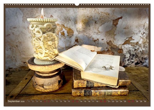 Produktbild: Wabi Sabi: All die sch&ouml;nen alten Dinge (hochwertiger Premium Wandkalender 2026 DIN A2 quer), Kunstdruck in Hochglanz