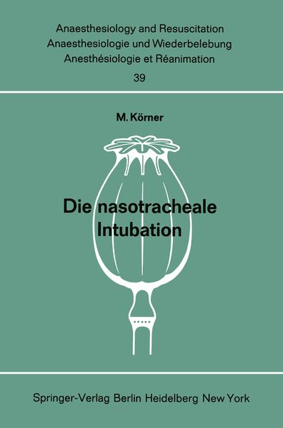 Produktbild: Die nasotracheale Intubation