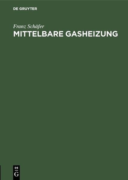 Produktbild: Mittelbare Gasheizung
