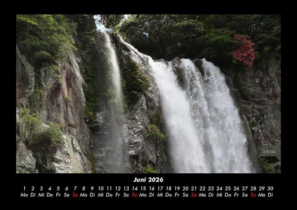 Produktbild: Wasserf&auml;lle 2026 Fotokalender DIN A3