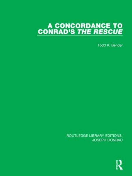 Produktbild: A Concordance to Conrad's The Rescue