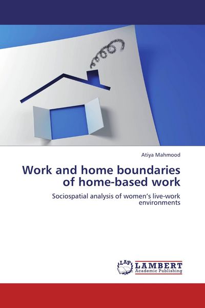 Produktbild: Work and home boundaries of home-based work