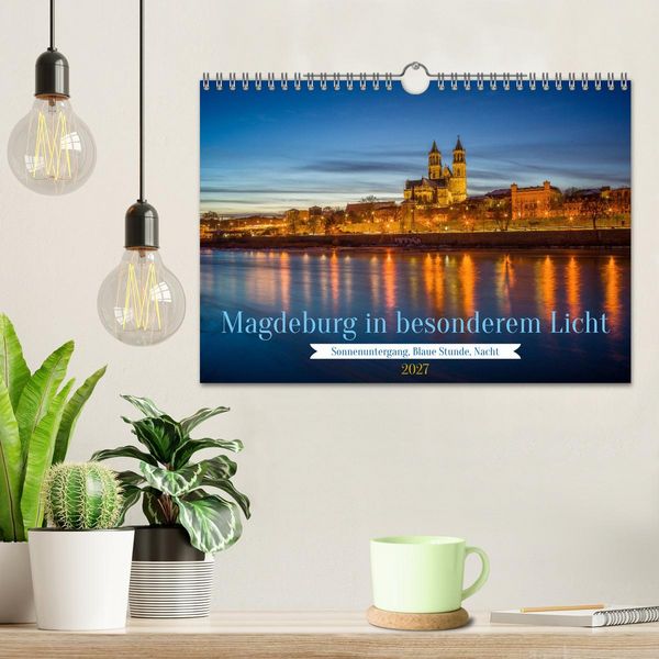 Produktbild: Magdeburg in besonderem Licht (Wandkalender 2027 DIN A4 quer), CALVENDO Monatskalender