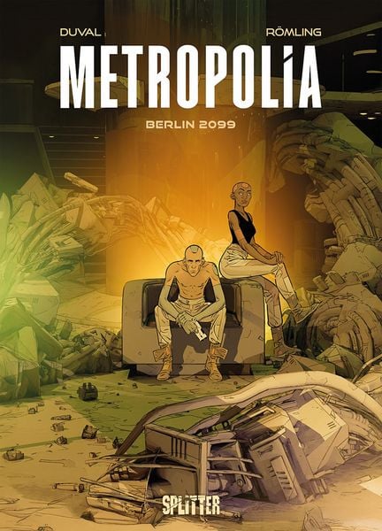 Metropolia. Band 1 (limitierte Vorzugsausgabe), Gebundene Ausgabe von Fred Duval, Splitter-Verlag, 9783689500726