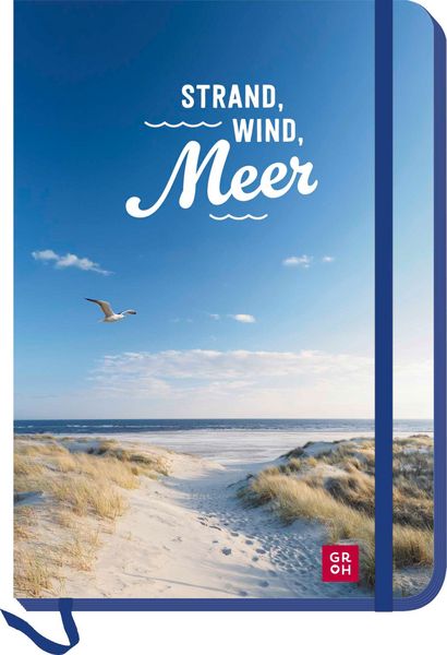 Produktbild: Notizbuch Strand Wind Meer