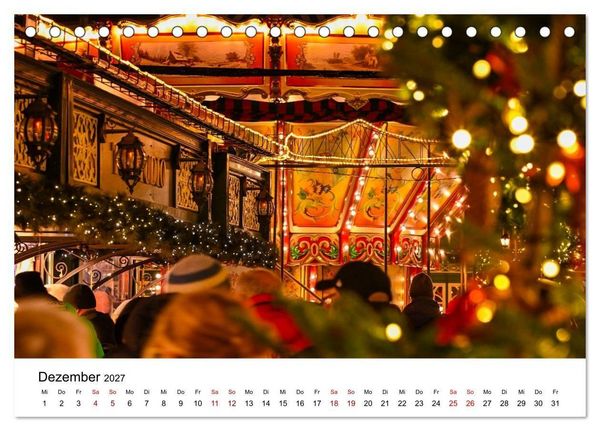 Produktbild: Hamburg Events (Tischkalender 2027 DIN A5 quer), CALVENDO Monatskalender