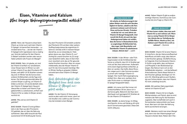 Produktbild: Frag dich fit - Die besten Tipps & Rezepte ... (Doc Esser)