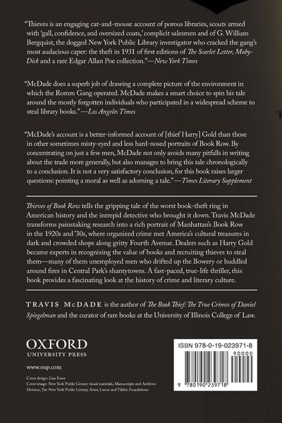 Produktbild: Thieves of Book Row